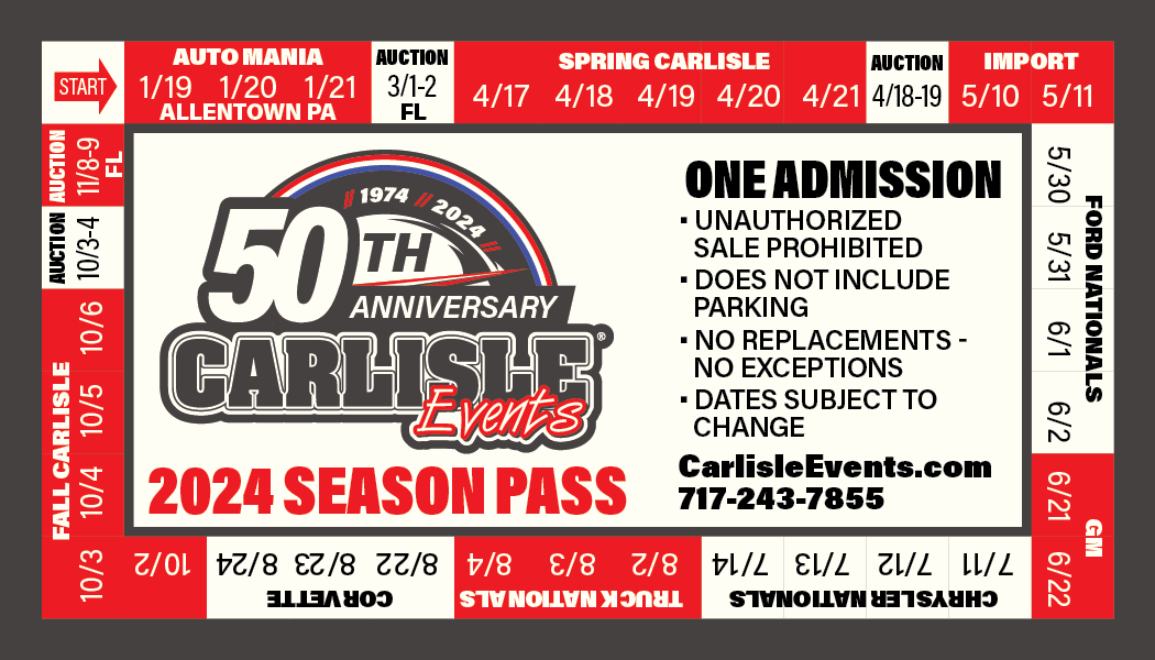 2024 Season Pass Front